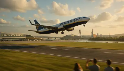 Ryanair spúšťa 7 nových liniek z Bratislavy